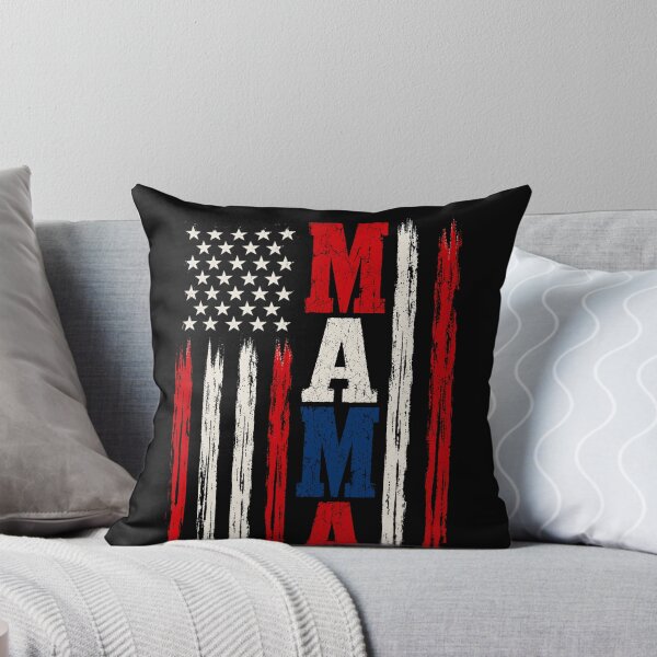 Item preview, Mama American Flag Patriotic Mother United States designed and sold by SkeletonsDanger.