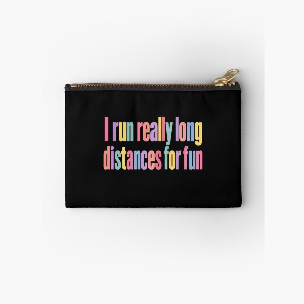 Item preview, I Run Really Long Distances For Fun Long Distance Runner Marathoner Endurance Running designed and sold by SkeletonsDanger.