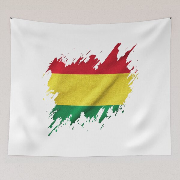 Item preview, Grunge Bolivian flag, Bolivian pride designed and sold by Dressyourflag.