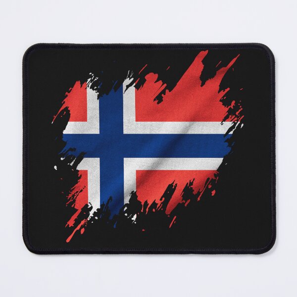 Item preview, Grunge Norwegian flag, Norwegian pride designed and sold by Dressyourflag.