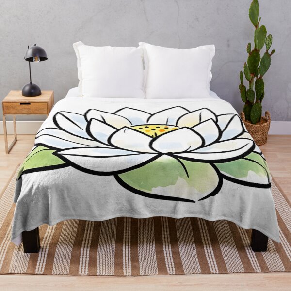 Item preview, White Lotus Flower designed and sold by GraphicsClub.