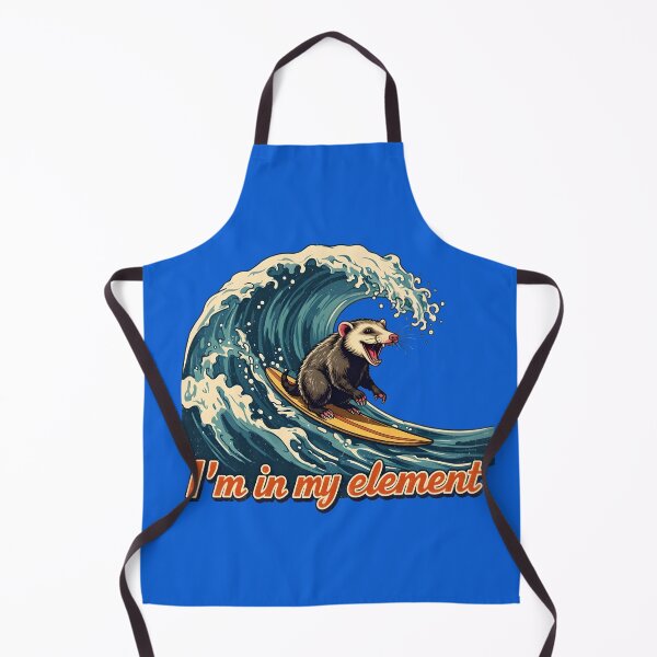 Item preview, I'm in my element - Opossum on the surfboard designed and sold by ParadoxParadox.