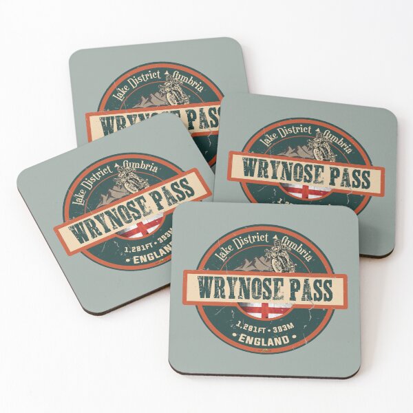 Item preview, Wrynose Pass Lake District England Motorcycle Sticker 02 designed and sold by OuterShellUK.