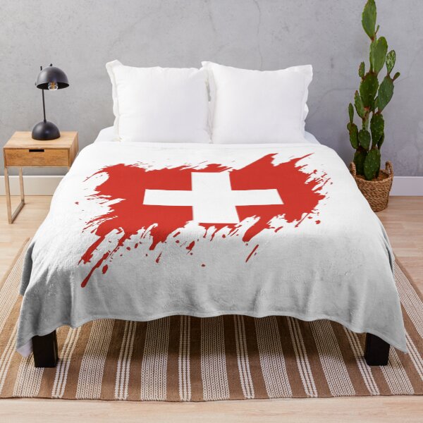 Item preview, Grunge Swiss flag, Swiss pride designed and sold by Dressyourflag.