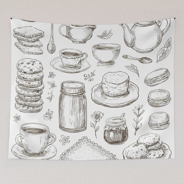 Item preview, Whimsical Tea Time Treasures designed and sold by Venon28.