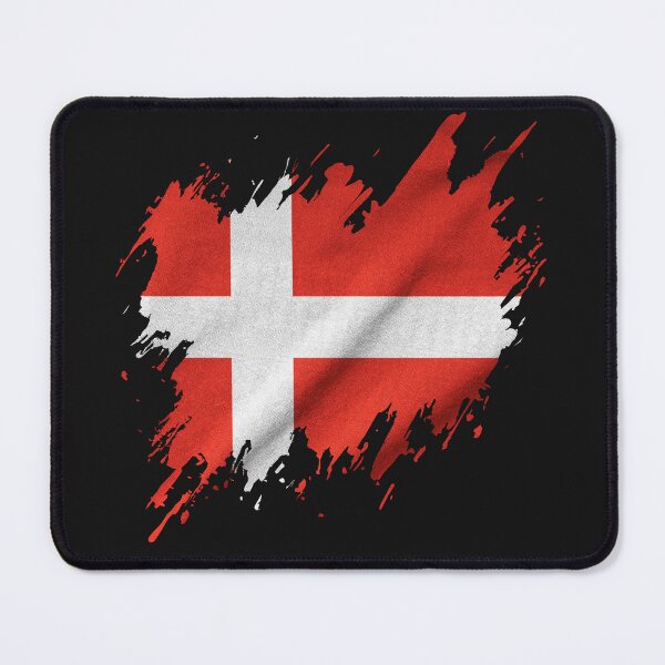 Item preview, Grunge Danish flag, Danish pride designed and sold by Dressyourflag.