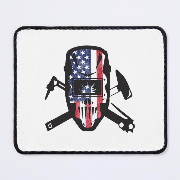 Item preview, Welder USA Flag  designed and sold by kudostees.