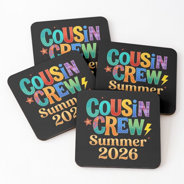 Item preview, Cousin Crew Retro Summer Vacation Family Trip Matching Kids T-Shirt | Cute Family Reunion Graphic Gift designed and sold by Trendably.