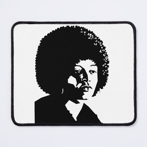 Item preview, Angela Davis in White designed and sold by Wahyu Aji Sadewa.