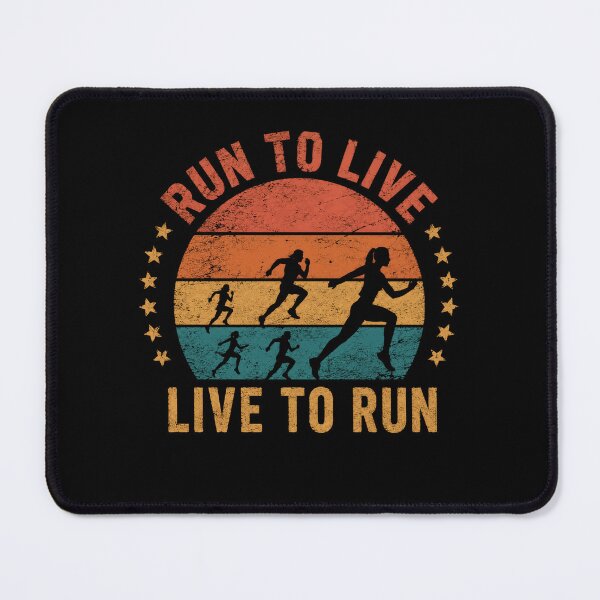 Item preview, Run To Live Live To Run Running Runner Athlete Jogger designed and sold by SkeletonsDanger.