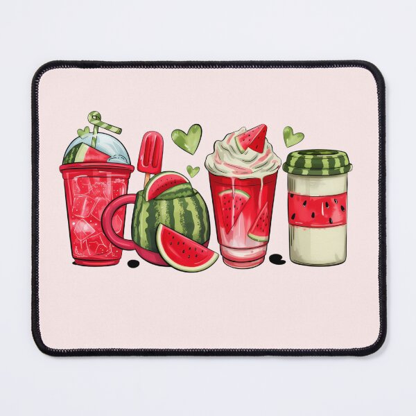 Item preview, Watermelon Summer Drinks Collection Illustration designed and sold by Palette & Hue.