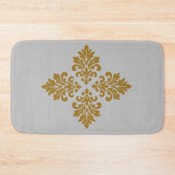 Item preview, Elegant Golden Damask Royal Floral Motif. designed and sold by Jyoti-Quotes.