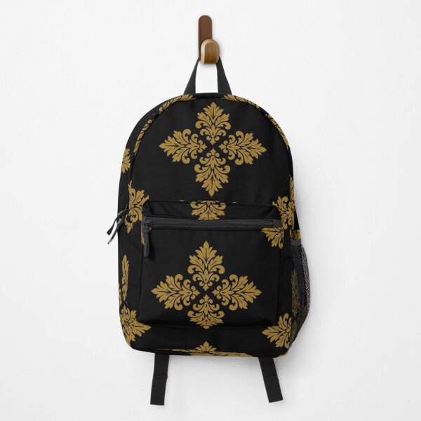 Item preview, Elegant Golden Damask Royal Floral Motif. designed and sold by Jyoti Digital Artist.