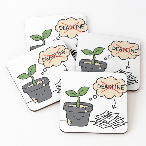 Item preview, No More Deadlines Just Growth designed and sold by Silly lines....