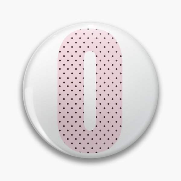 Item preview, Polka Dot Number Zero designed and sold by xoxo.lunalulu.