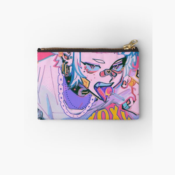 Item preview, Pastel Neon Harajuku Punk Anime Portrait designed and sold by TobinAshcroft.