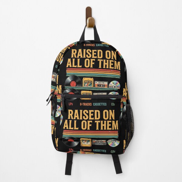 Item preview, Raised On All Of Them Vintage Music Formats designed and sold by AdyKurniawan.
