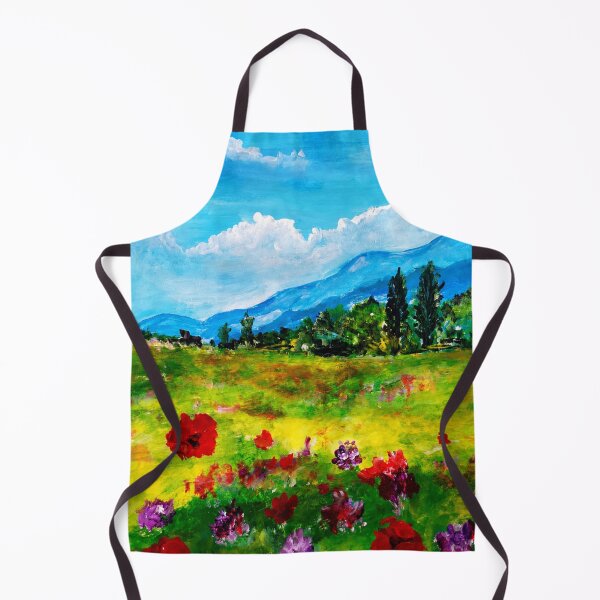 Item preview, Azure Horizons | Acrylic Landscape Painting designed and sold by CharismaticMindArt.