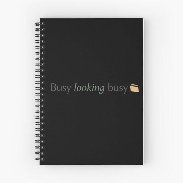Item preview, Busy Looking Busy – Funny Corporate Office Humor Design designed and sold by Echo_Lane.