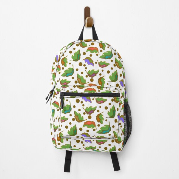 Item preview, Multi-colored Leaves with Gold Dots designed and sold by Indra's Net.