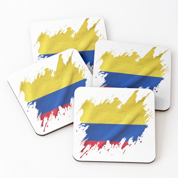 Item preview, Grunge Colombian flag, Colombian pride designed and sold by Dressyourflag.