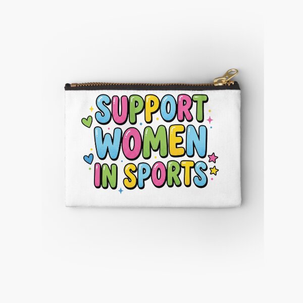 Item preview, Support Women In Sports Colorful Y2K Bubble Letters designed and sold by AdyKurniawan.