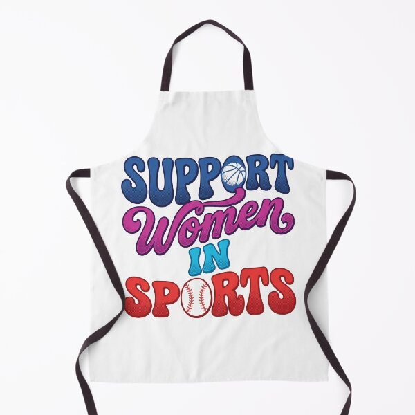 Item preview, Support Women In Sports Retro Typography designed and sold by AdyKurniawan.