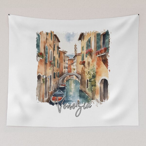 Item preview, Watercolor of Venice, I love Venice designed and sold by Dressyourflag.