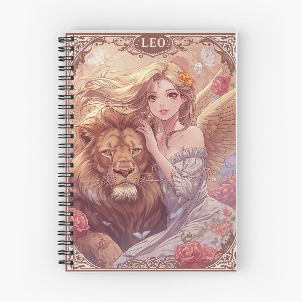 Item preview, Leo Zodiac Goddess with Lion Art | Leo Energy Celestial Astrology Illustration | Anime Fantasy Girl | Horoscope Zodiac Wall Art | Leo Birthday Gift | Art Nouveau Decor designed and sold by RSDigitalPrintDesign.