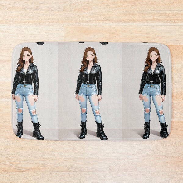 Item preview, Fashion - look redhead woman leather designed and sold by AnimeShin.