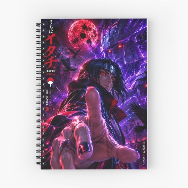 Item preview, Itachi | Crimson Moon Shadow Warrior | Dark Mystic Anime Style Digital Art designed and sold by Dyan4.