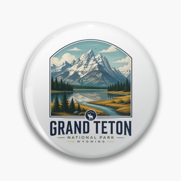 Item preview, Grand Teton National Park Wyoming Mountains Nature Outdoors Traveler designed and sold by Simsimah26Parks.