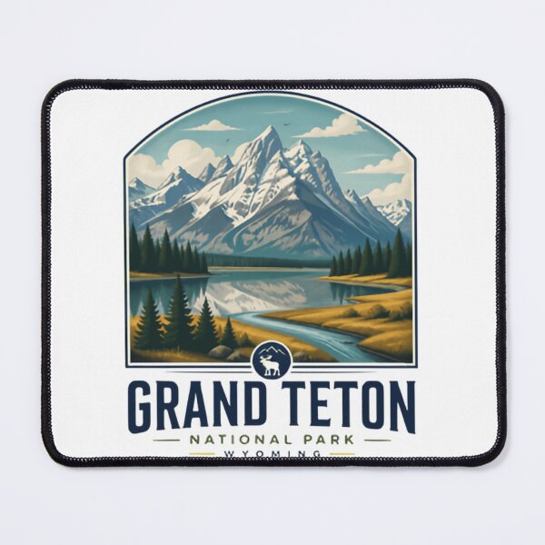 Item preview, Grand Teton National Park Wyoming Mountains Nature Outdoors Traveler designed and sold by Simsimah26Parks.