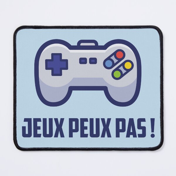 Item preview, Can't Play Games – Humorous Gaming Controller for Video Game Addicts designed and sold by WordPlayStudio.