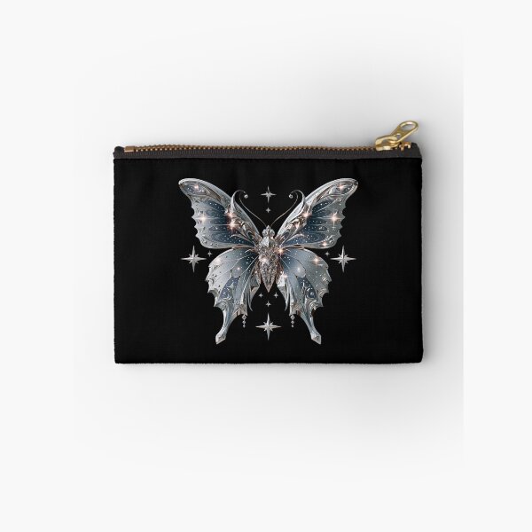 Item preview, Iridescent Cyberpunk Butterfly – Holographic Y2K Aesthetic designed and sold by daila70.