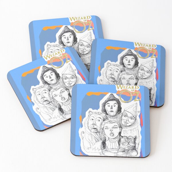 Item preview, Wizard of OZ Characters (Ink Drawing by ACCI) designed and sold by VanyssaGraphics.