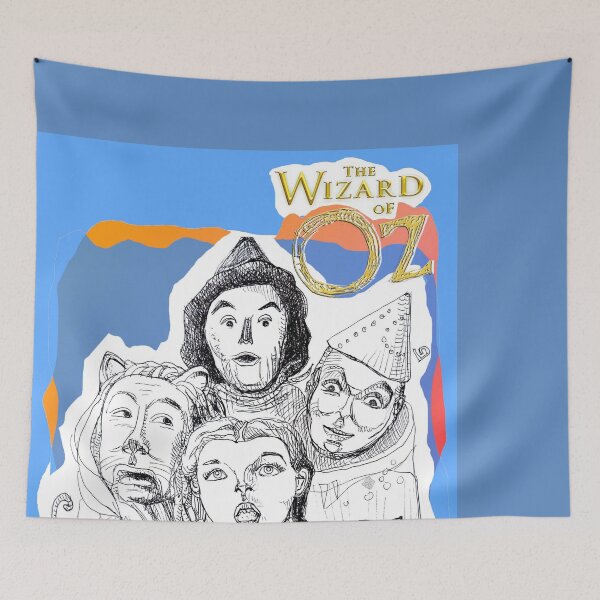Item preview, Wizard of OZ Characters (Ink Drawing by ACCI) designed and sold by VanyssaGraphics.