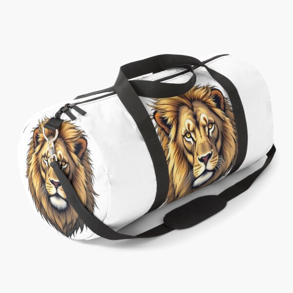 Item preview, Majestic Golden Lion Head Illustration designed and sold by Marcu Ioachim.