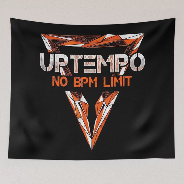Item preview, Uptempo Hardcore No BPM Limit Festival Rave designed and sold by SPAZE-Typo.