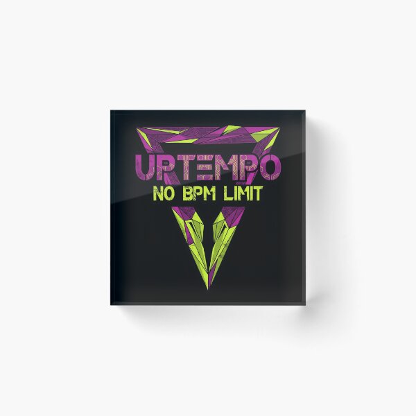 Item preview, Uptempo Hardcore No BPM Limit Rave Festival designed and sold by SPAZE-Typo.