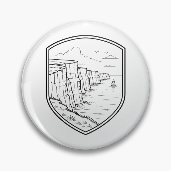 Item preview, Coastal Cliffs Ocean Landscape Nature Lover Travel designed and sold by Simsimah26Parks.
