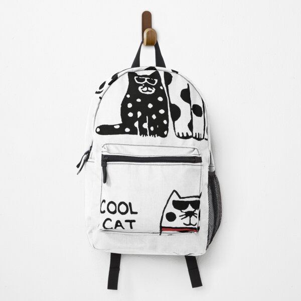 Item preview, Cute Cool Cat Doodle Cartoon Funny Cat Lover Graphic T-Shirt designed and sold by tenggaracalvin.