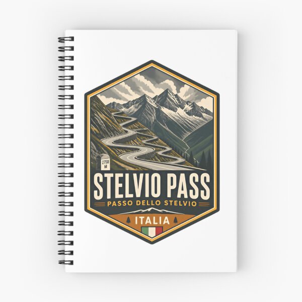 Item preview, Stelvio Pass Passo Dello Stelvio Italia Mountain Road Trip Motorcyclist Cyclist Driver designed and sold by Simsimah26Parks.