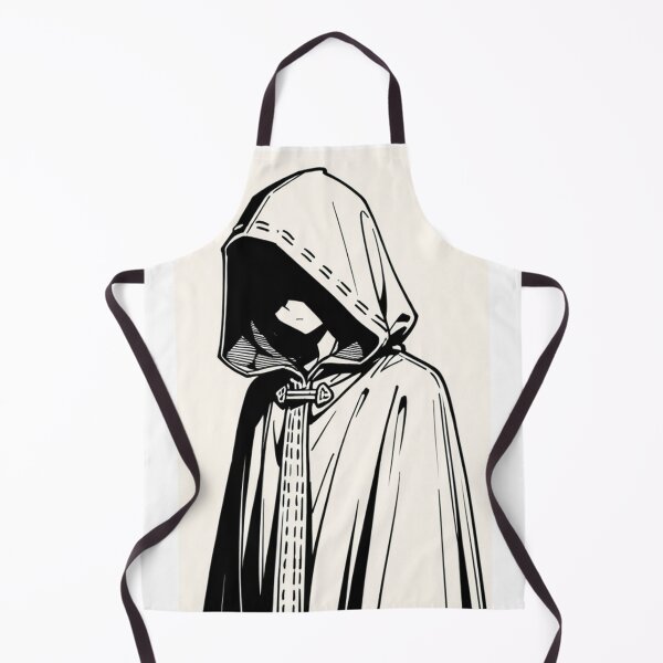Item preview, Fashion - Man in Black Hooded Cloak Hidden Face Streetwear Anime Variant 4 designed and sold by AnimeShin.