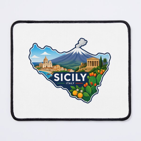 Item preview, Sicily Italy Travel Vacation Souvenir Island Tourist designed and sold by Simsimah26Parks.
