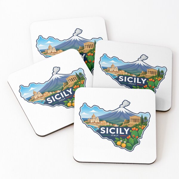 Item preview, Sicily Italy Travel Vacation Souvenir Island Tourist designed and sold by Simsimah26Parks.