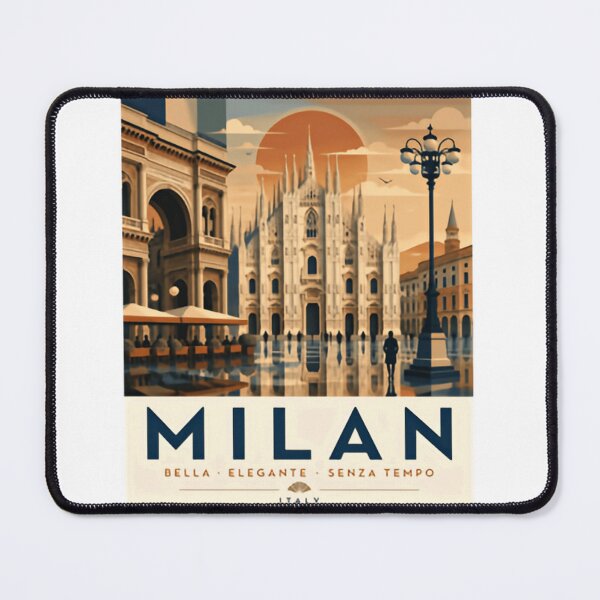 Item preview, Milan Bella Elegante Senza Tempo Italy Travel Vacation Tourist designed and sold by Simsimah26Parks.