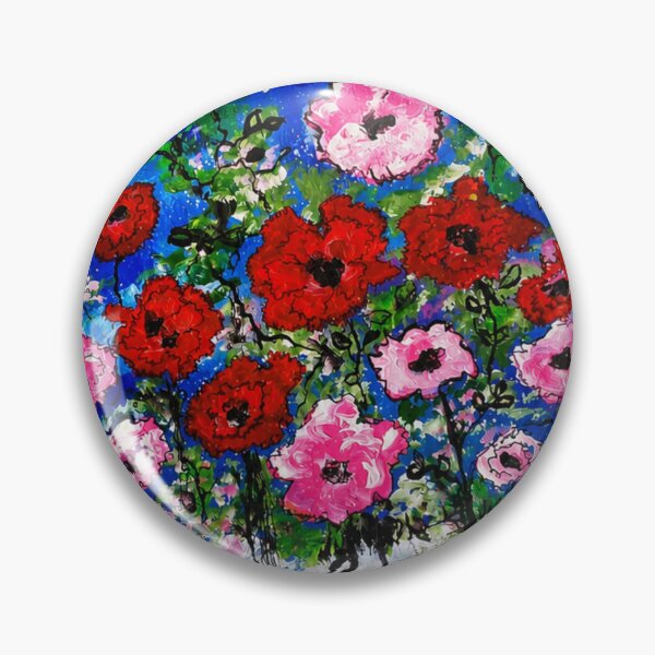 Item preview, The Roots Knew First | Original Abstract Floral Galaxy Painting | Cosmic Wildflowers Acrylic Artwork designed and sold by CharismaticMindArt.