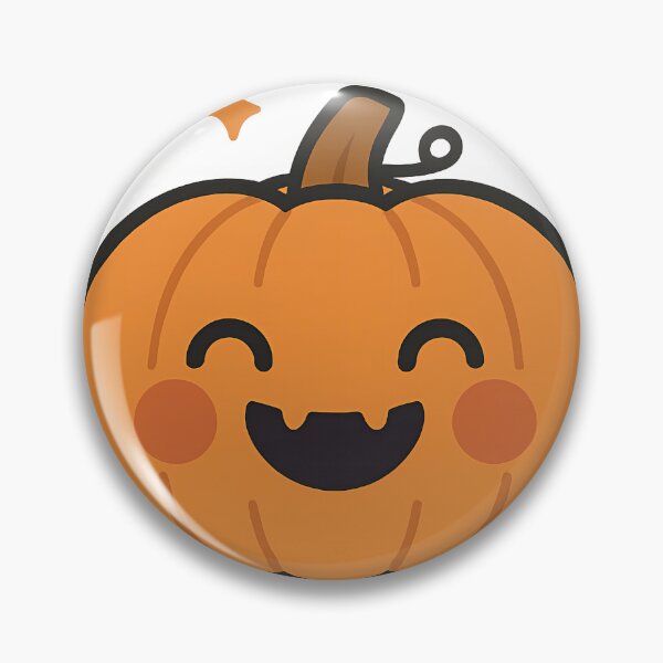 Item preview, Cute Pumpkin — Spooky Season Halloween Jack o Lantern designed and sold by JuanmaLW.