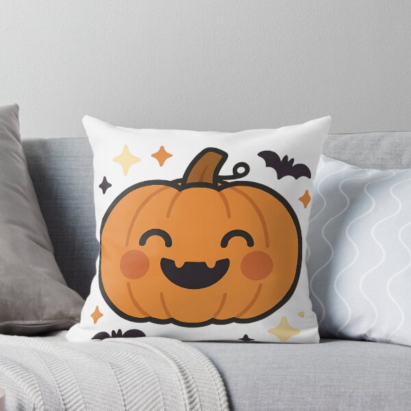 Item preview, Cute Pumpkin — Spooky Season Halloween Jack o Lantern designed and sold by JuanmaLW.